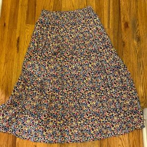 Floral Maxi Skirt